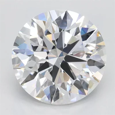 2.55ct D VVS1 Rare Carat Ideal Cut Round Lab Grown Diamond
