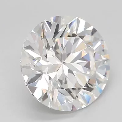 3.20ct F VVS1 Rare Carat Ideal Cut Round Lab Grown Diamond