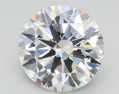 3.81ct F VS1 Excellent Cut Round Lab Grown Diamond