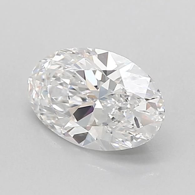 0.88ct D VVS1 Very Good Cut Oval Lab Grown Diamond