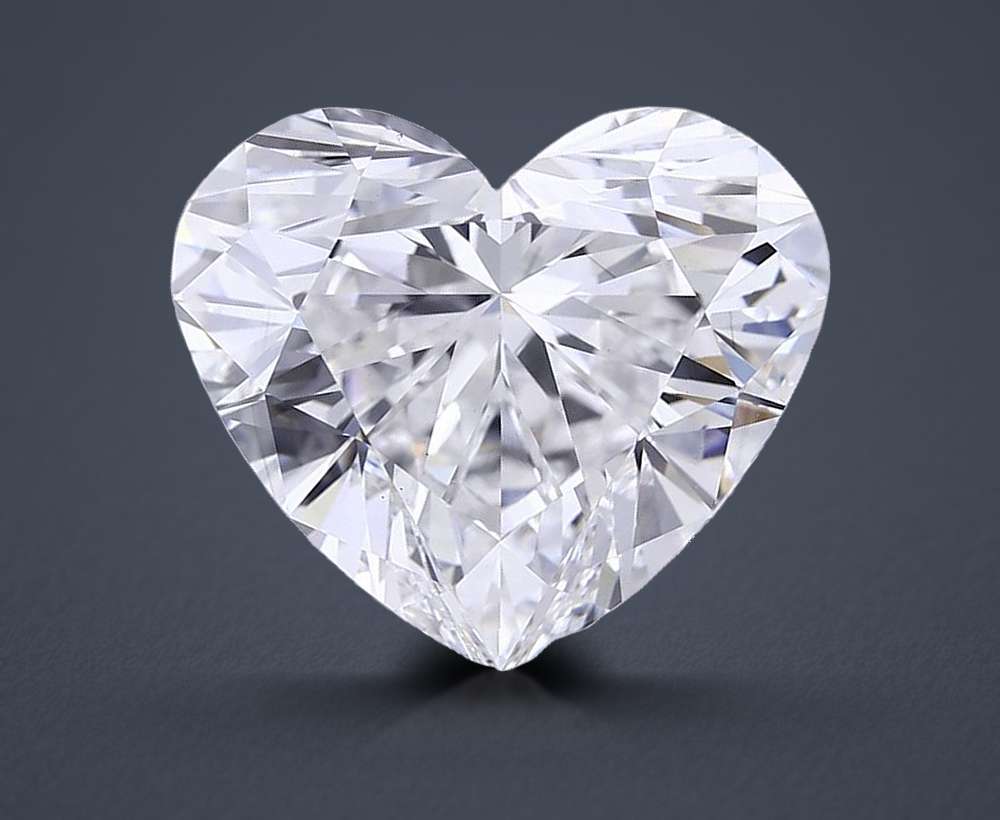 11.20ct E VS1 Rare Carat Ideal Cut Heart Lab Grown Diamond
