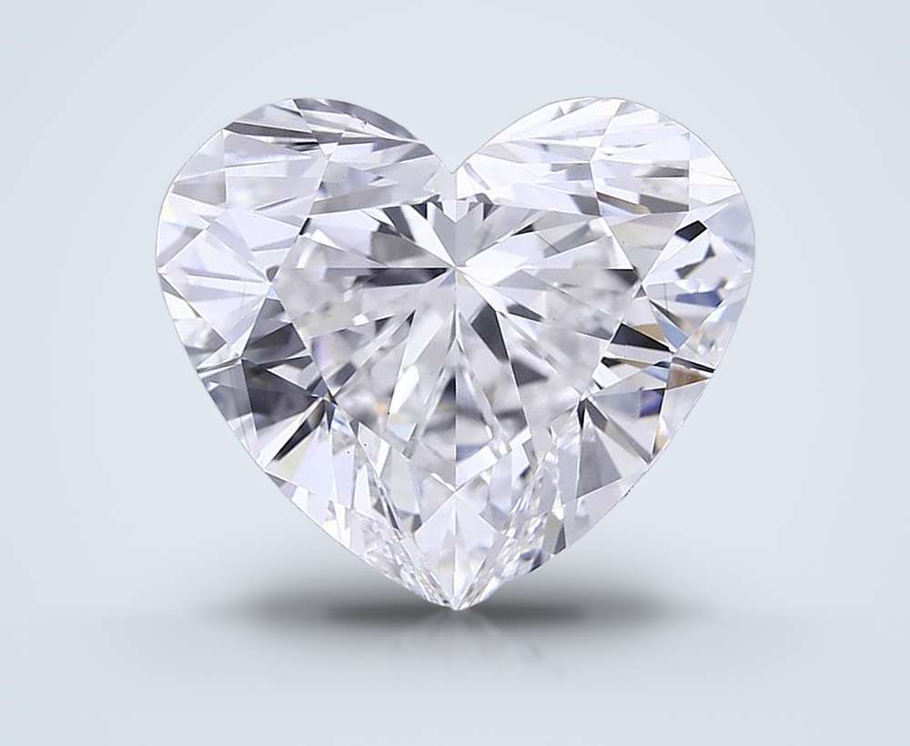11.20ct E VS1 Rare Carat Ideal Cut Heart Lab Grown Diamond