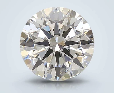 3.07ct E VS1 Rare Carat Ideal Cut Round Lab Grown Diamond