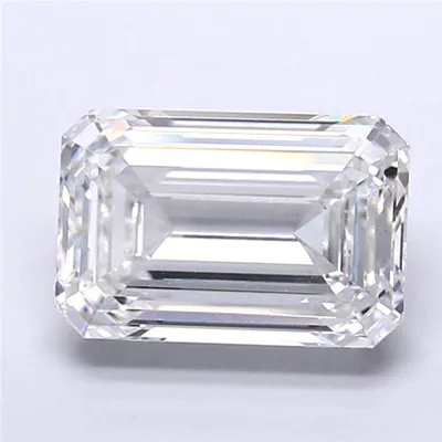 1.51ct F VS1 Rare Carat Ideal Cut Emerald Lab Grown Diamond