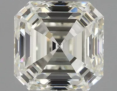 0.90ct K VVS1 Rare Carat Ideal Cut Asscher Diamond