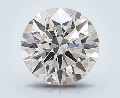 2.06ct E VS2 Rare Carat Ideal Cut Round Lab Grown Diamond