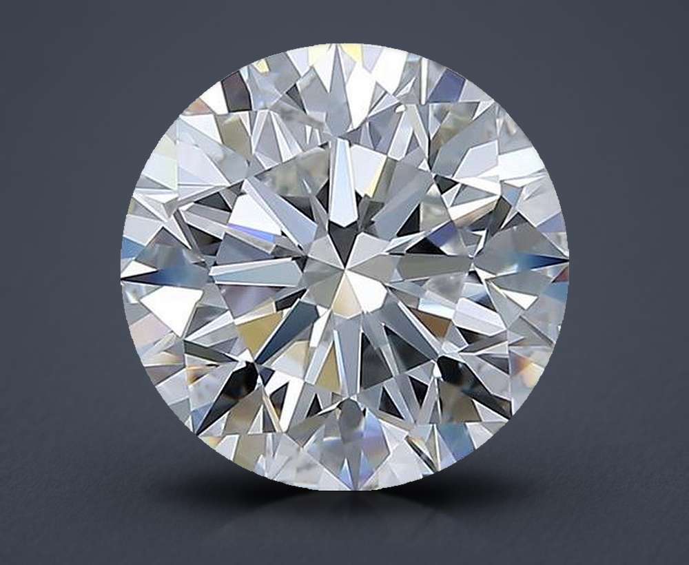 3.61ct F VS1 Excellent Cut Round Diamond