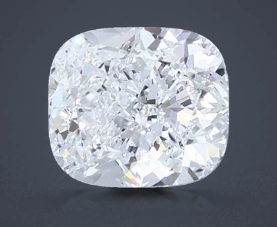 3.05ct D VS2 Rare Carat Ideal Cut Cushion Diamond