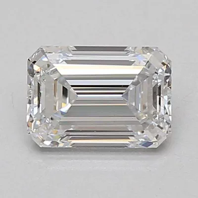 1.21ct E VVS2 Excellent Cut Emerald Lab Grown Diamond