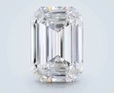 10.72ct H VVS1 Rare Carat Ideal Cut Emerald Diamond