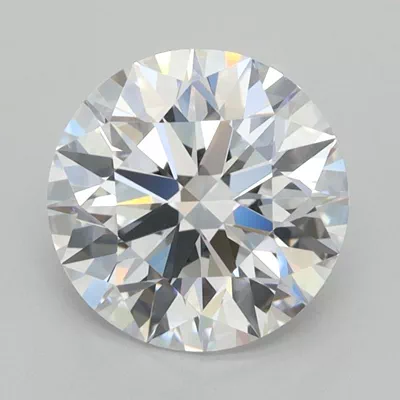 1.75ct D FL Rare Carat Ideal Cut Round Lab Grown Diamond