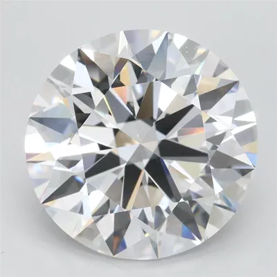 4.02ct D FL Rare Carat Ideal Cut Round Lab Grown Diamond