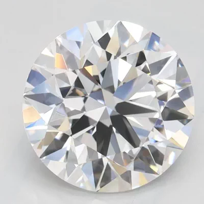 2.23ct D VVS1 Rare Carat Ideal Cut Round Lab Grown Diamond