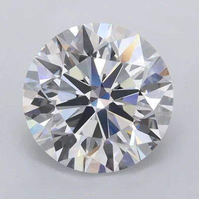 2.45ct D FL Rare Carat Ideal Cut Round Lab Grown Diamond