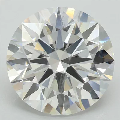 4.30ct E SI1 Rare Carat Ideal Cut Round Lab Grown Diamond