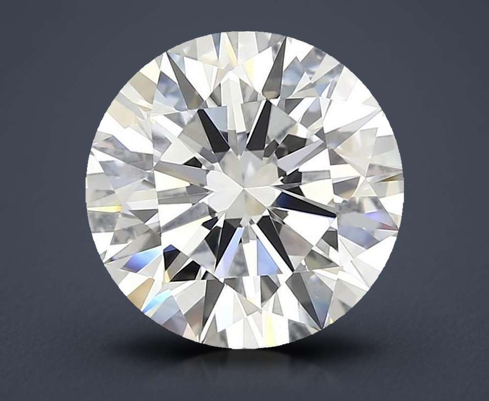 4.50ct E VVS2 Rare Carat Ideal Cut Round Diamond