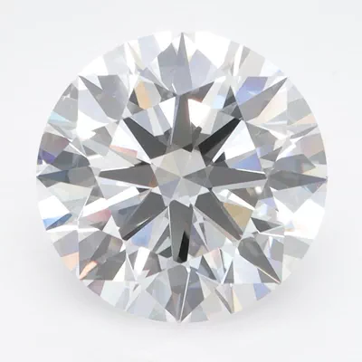 4.01ct D VVS2 Rare Carat Ideal Cut Round Lab Grown Diamond