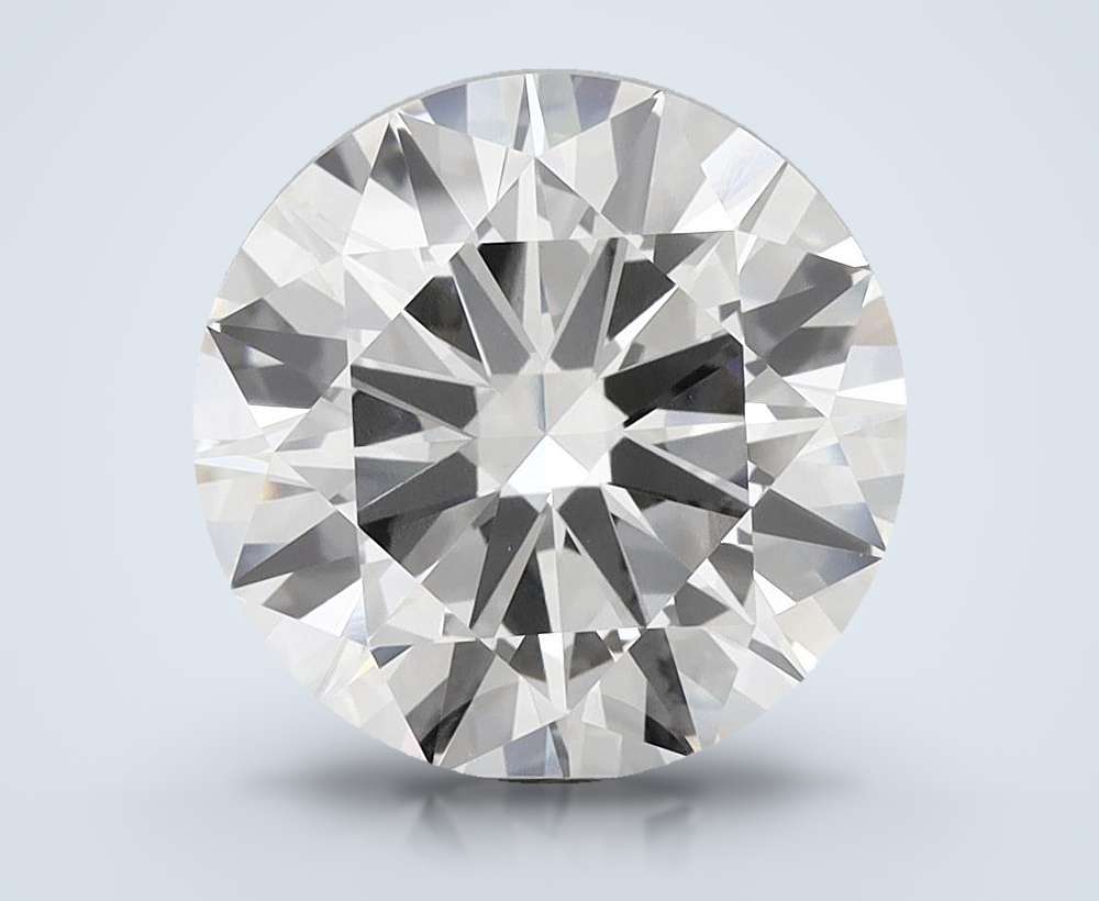 9.52ct F VVS2 Rare Carat Ideal Cut Round Lab Grown Diamond