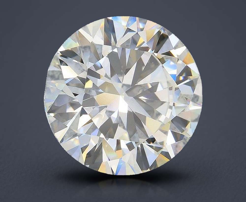 11.05ct F VVS2 Excellent Cut Round Lab Grown Diamond