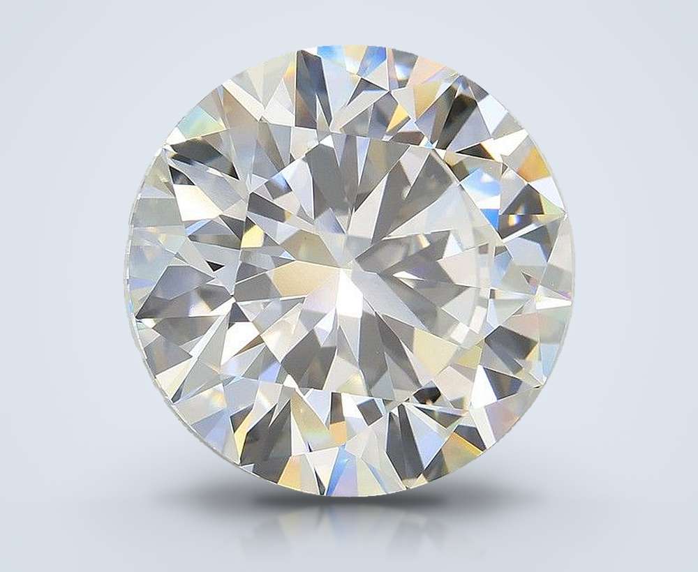 11.05ct F VVS2 Excellent Cut Round Lab Grown Diamond