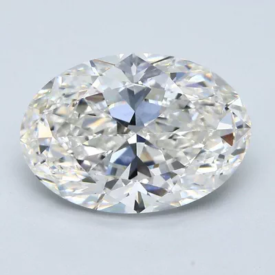 7.02ct H VS1 Rare Carat Ideal Cut Oval Diamond