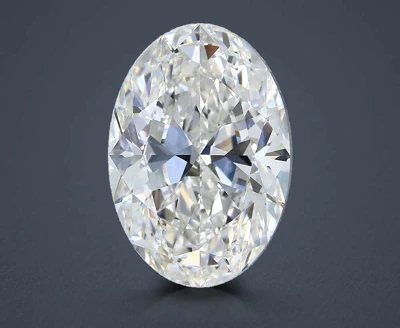 7.02ct H VS1 Rare Carat Ideal Cut Oval Diamond