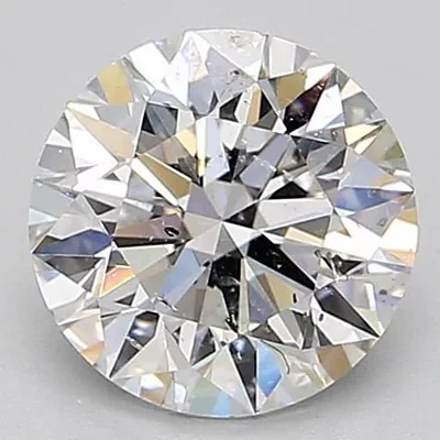 1.32ct F SI2 Rare Carat Ideal Cut Round Diamond