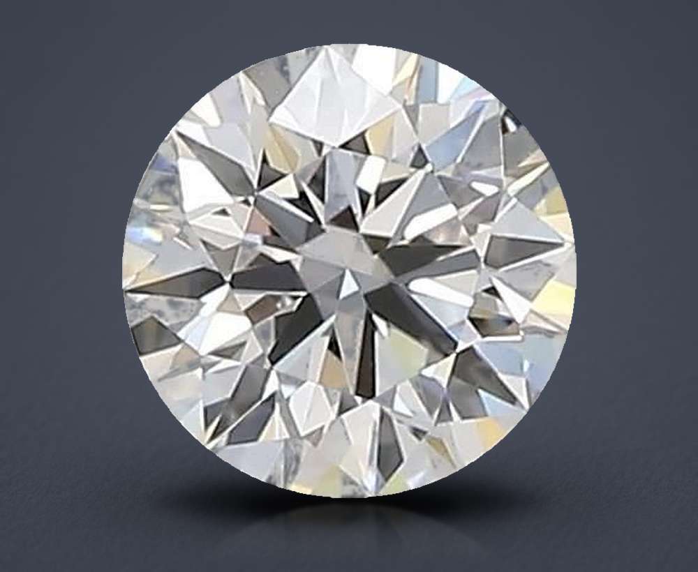 0.52ct D VVS1 Rare Carat Ideal Cut Round Lab Grown Diamond