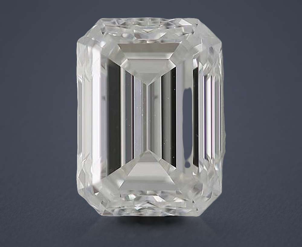 2.00ct I VS2 Rare Carat Ideal Cut Emerald Diamond