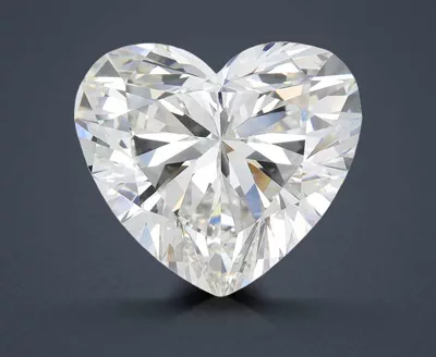 7.31ct G VVS2 Rare Carat Ideal Cut Heart Lab Grown Diamond