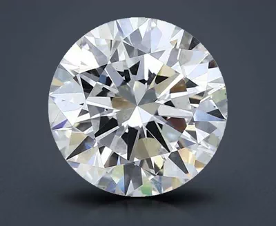 3.21ct E VS2 Rare Carat Ideal Cut Round Lab Grown Diamond