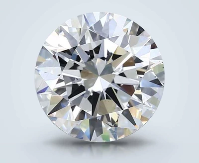 3.21ct E VS2 Rare Carat Ideal Cut Round Lab Grown Diamond