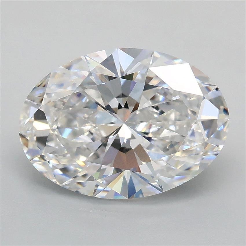 2.03ct D VVS2 Rare Carat Ideal Cut Oval Lab Grown Diamond