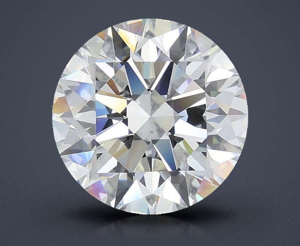 6.03ct G VVS1 Rare Carat Ideal Cut Round Diamond