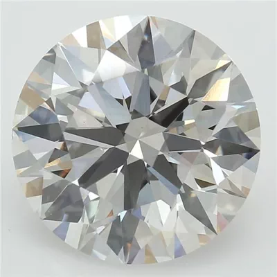 3.07ct J VS1 Rare Carat Ideal Cut Round Lab Grown Diamond