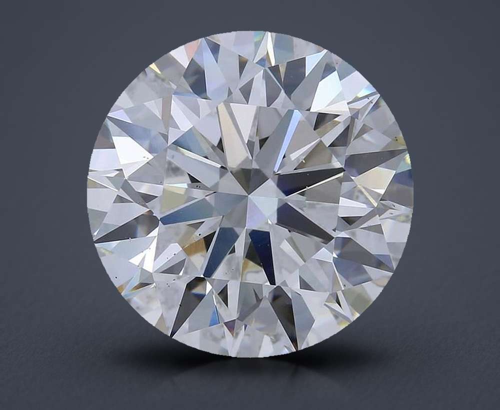 7.00ct G VS2 Rare Carat Ideal Cut Round Lab Grown Diamond