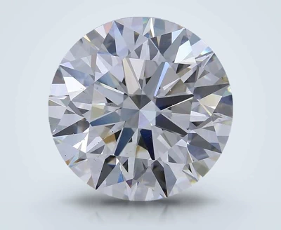 7.00ct G VS2 Rare Carat Ideal Cut Round Lab Grown Diamond