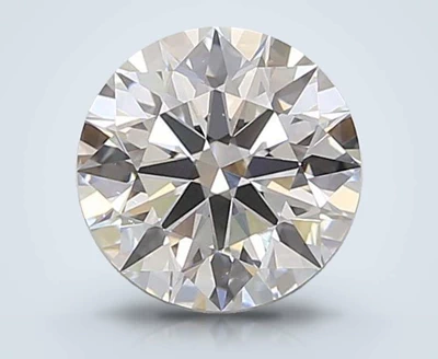 3.60ct G VS2 Excellent Cut Round Lab Grown Diamond
