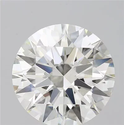 4.01ct J IF Rare Carat Ideal Cut Round Diamond