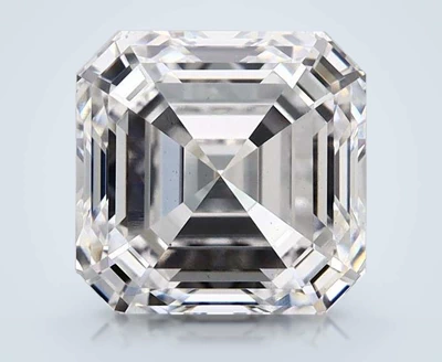 4.05ct E VS1 Rare Carat Ideal Cut Asscher Lab Grown Diamond