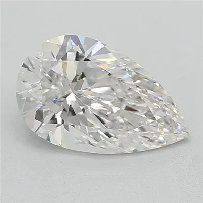 1.50ct E VVS2 Rare Carat Ideal Cut Pear Lab Grown Diamond