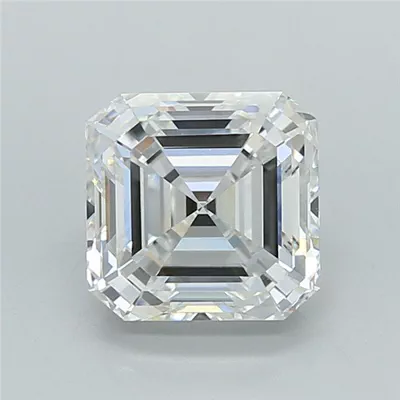 2.03ct F VVS2 Rare Carat Ideal Cut Asscher Lab Grown Diamond