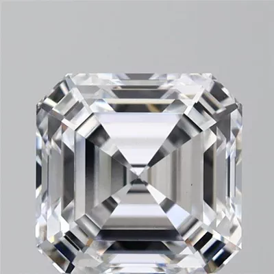 1.55ct D VS1 Rare Carat Ideal Cut Asscher Lab Grown Diamond