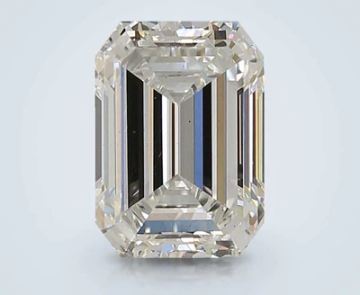 3.11ct E VS1 Very Good Cut Emerald Lab Grown Diamond
