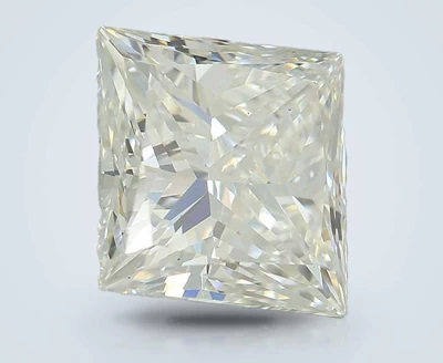 2.51ct F VS1 Very Good Cut Princess Lab Grown Diamond