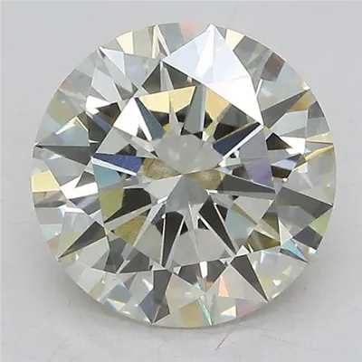 3.05ct J VS1 Excellent Cut Round Lab Grown Diamond