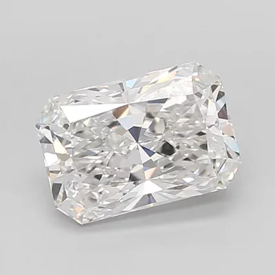 3.04ct E VS1 Very Good Cut Radiant Lab Grown Diamond