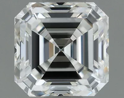 0.60ct J VS1 Rare Carat Ideal Cut Asscher Diamond