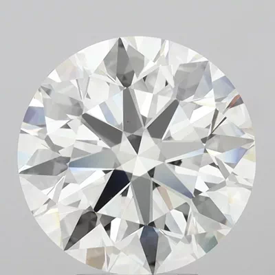 5.76ct H VS1 Rare Carat Ideal Cut Round Diamond