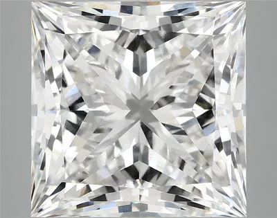 7.96ct E VVS2 Rare Carat Ideal Cut Princess Lab Grown Diamond